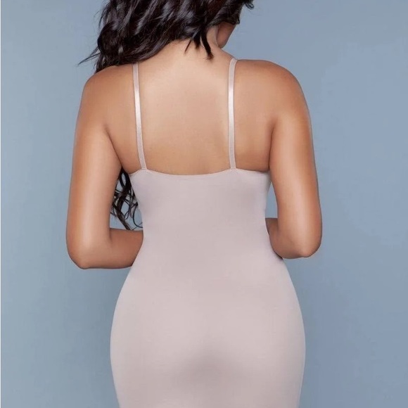 Curved Craze Shapewear Plus Size Dress - Nude - Picture 2 of 3